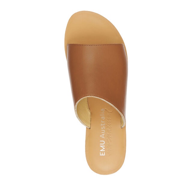 Nwb Emu Leather Slides